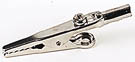 Crocodile clip, photograph © Rapid Electronics